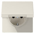 Jung LS1520KL SCHUKO Steckdose Klappdeckel weiß