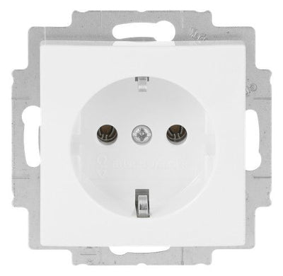 BJ 20 EUC-914 SCHUKO Steckdosen-Einsatz alpinweiß Busch-balance SI