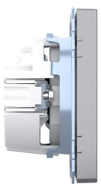 Mert MEG 2300-6036 SCHUKO-Steckdose BRS Steckklemme Edelstahl