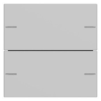 GIRA 5752015 Wippenset 2fach Tastsensor4 System 55 Grau matt (lackiert)