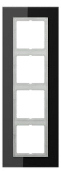 Jung LSP984GLSW Glasrahmen 4fach LS plus schwarz