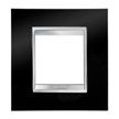 GEWISS GW16222TN Abdeckrahmen LUX International 2M Tonerschwarz