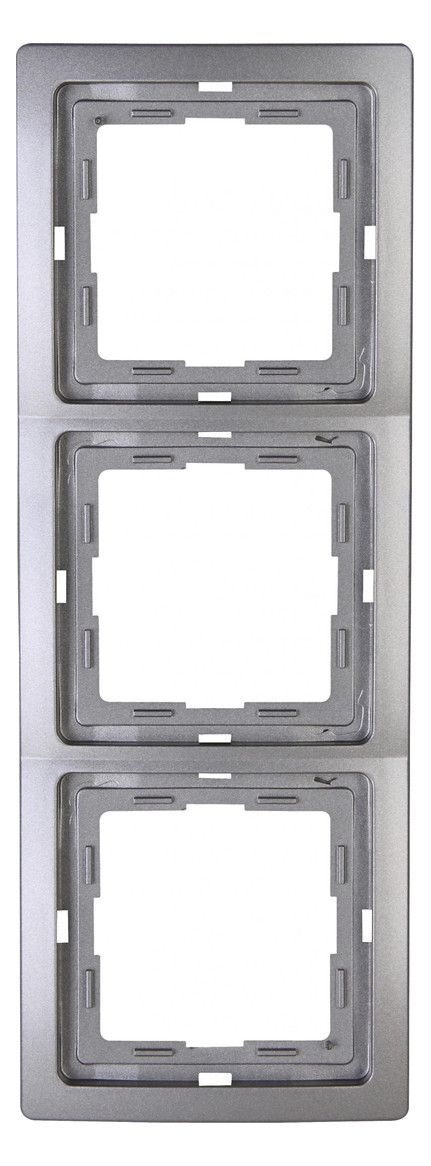 Kopp 400343064 VENEDIG Abdeckrahmen 3f platin