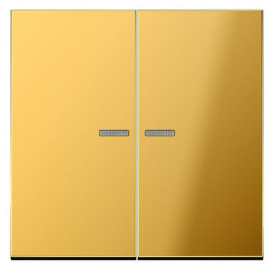 Jung GO2995KO5 Wippe Serienschalter m.Lichtleiter LS goldfarben