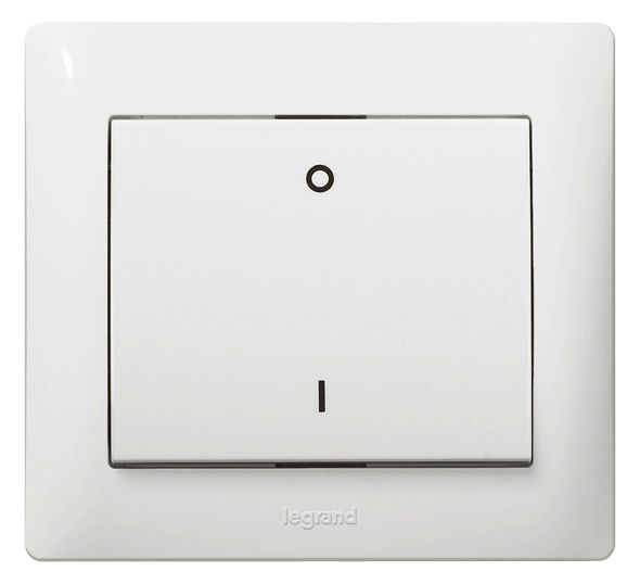 Legrand 777015 Wippe Aus m.Aufdruck 0/1 Galea ultraweiß