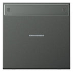 Jung AL2990NAKO5AN Wippe Schriftfeld Lichtleiter LS Aluminium anthrazit