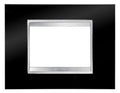 GEWISS GW16203TN Abdeckrahmen LUX 3M Tonerschwarz