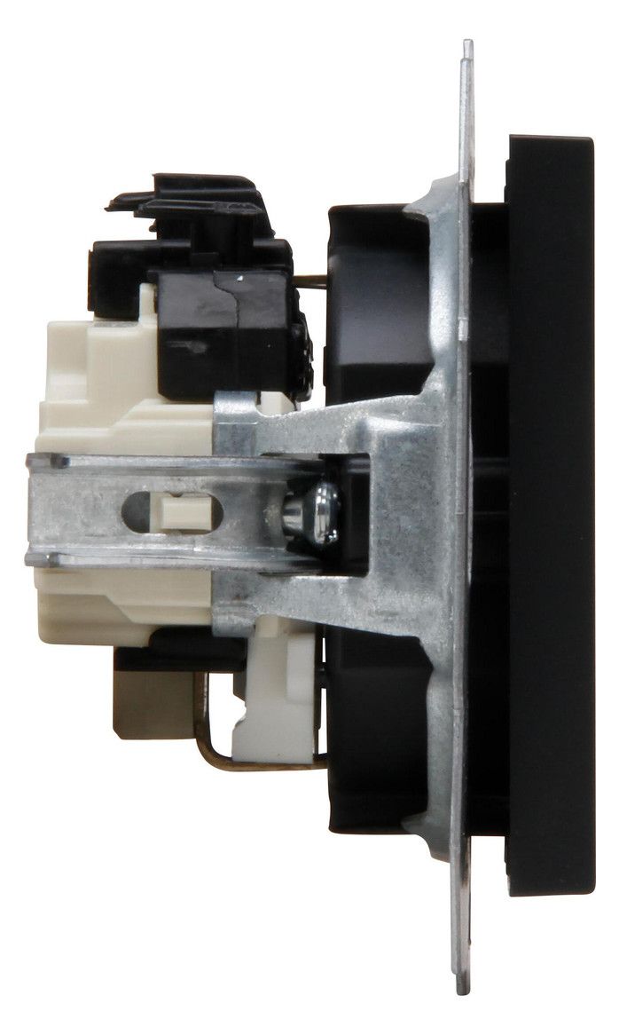 Kopp 940015083 ATHENIS Schuko Steckdose erh.Ber.schutz anthrazit