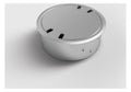 Bodensteckdose 9904A 3x Schuko 1x RJ45 2fach EV1 9904A-4-3