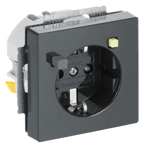 BJ 3120 EUCB-81 FI-SCHUKOMAT SCHUKO Steckdosen-Einsatz anth future linear