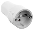 Bachmann 960.203 SCHUKO Kupplung weiß große Ausführung robust m.Knickschutz