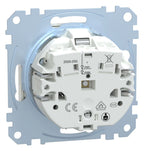Mert MEG 2304-0319 SCHUKO-Steckdose BRS m.Lichtausl.+LED StK polarweiß gl.Sys.M
