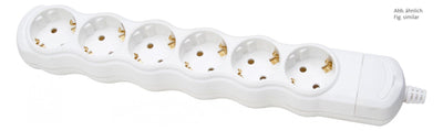 Kopp 129401009 Schuko Steckdosenleiste 6f wiederanschließbar o.Zultg