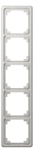 Jung CDP585LG Rahmen 5fach CD plus lichtgrau