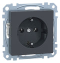 Mert MEG 2401-0414 SCHUKO-Steckdose SK anthrazit System M