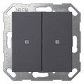 GIRA 517328 Taster Wippe 2fach OneKNX System 55 Anthrazit