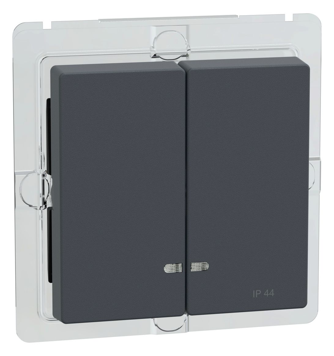 Mert MEG 3424-0414 Doppelwippe m.Ko.- fenster IP44 anthrazit System M