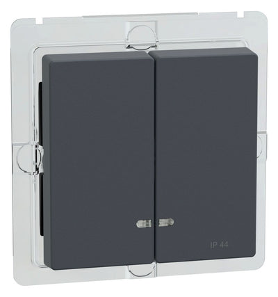 Mert MEG 3424-0414 Doppelwippe m.Ko.- fenster IP44 anthrazit System M