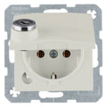 Berker 41638982 SCHUKO Steckdose m.Schraub-Liftklemmen Klappd.Schloss