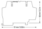 WAGO 792-803 Überspannungsschutzmodul für Signaltechnik,Nennspannung DC 24 V