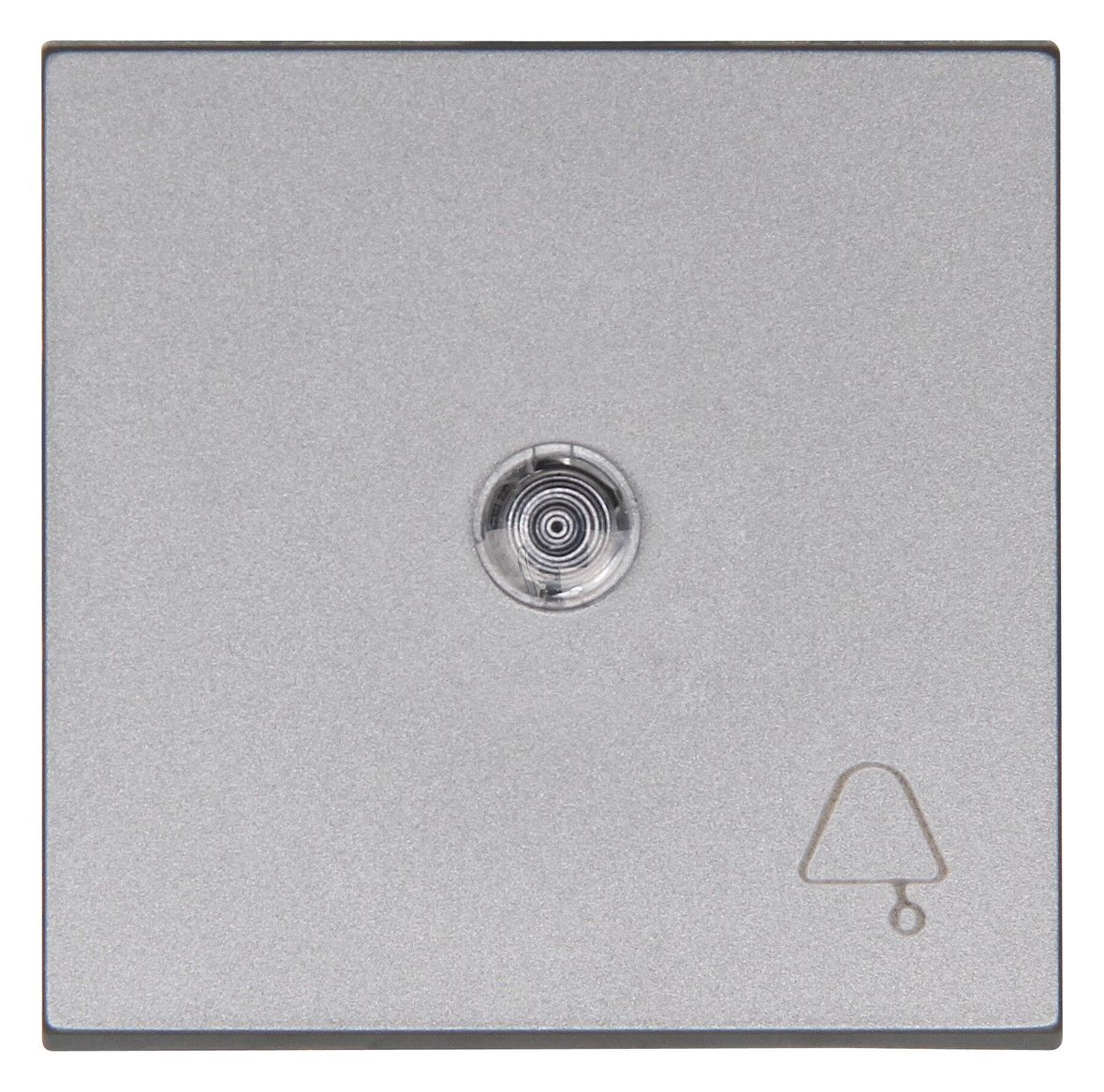 Kopp 490453005 HK07 Flächenwippe m.Linse u.Symbol "Glocke" stahl