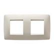 GEWISS GW16123TI Abdeckrahmen ONE International 2+2M horiz. Elfenbein