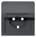 GIRA 492267 Abdeckung SCHUKO-Steckdose Klappdeckel TX_44 Anthrazit