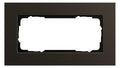 GIRA 1002127 Abdeckrahmen 2f o.Mittelst. Esprit Aluminium Braun (eloxiert)