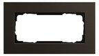 GIRA 1002127 Abdeckrahmen 2f o.Mittelst. Esprit Aluminium Braun (eloxiert)