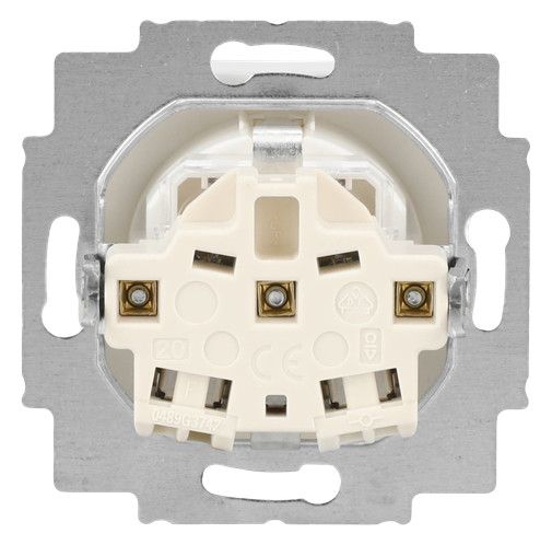 BJ 20 EUCB-914 SCHUKO Steckdose Bs alpinweiß Busch-balance SI