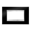 GEWISS GW16204TN Abdeckrahmen LUX 4M Tonerschwarz