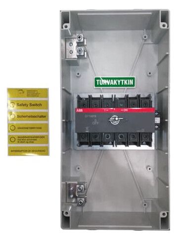 ABB OTP75A6U Sicherheitsschalter 6p 37 kW 400V m.rt-gelbem 1SCA022401R2890