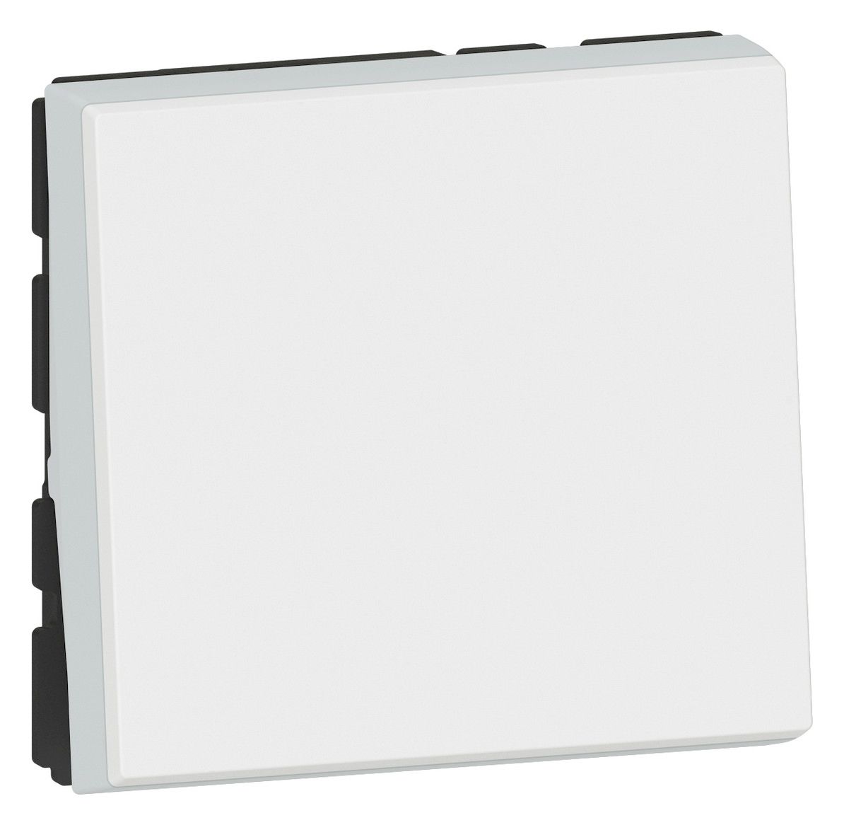 Legrand 278011L Wechselschalter 10AX 2-modulig bel. m.LED Mosaic ultraweiß