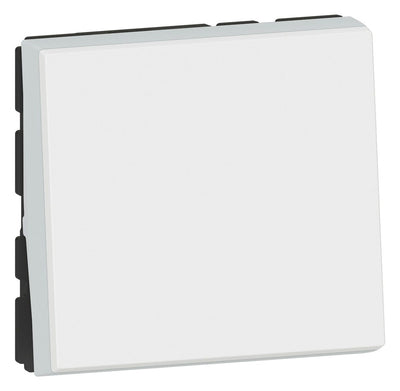 Legrand 278011L Wechselschalter 10AX 2-modulig bel. m.LED Mosaic ultraweiß