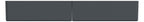Mert MEG 5226-0414 Wippen f.Taster- Modul 2fach (Szene1/2,blank) anthrazit