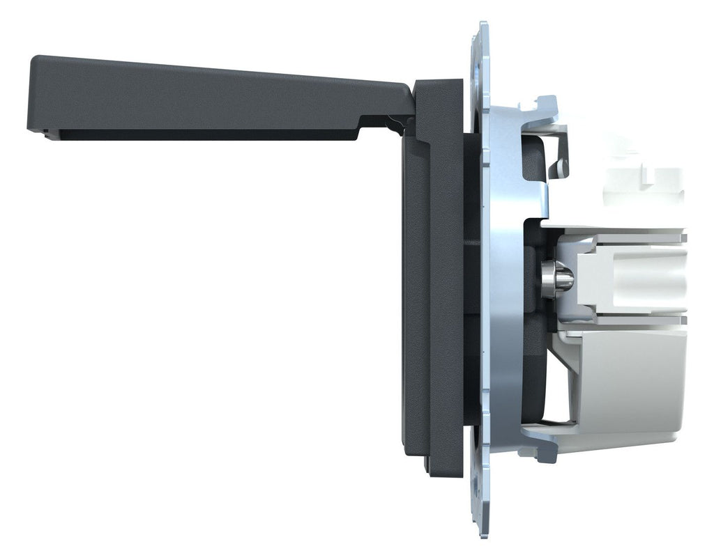 Mert MEG 2311-0414 SCHUKO-Steckdose StK m.Klappdeckel anthrazit System M