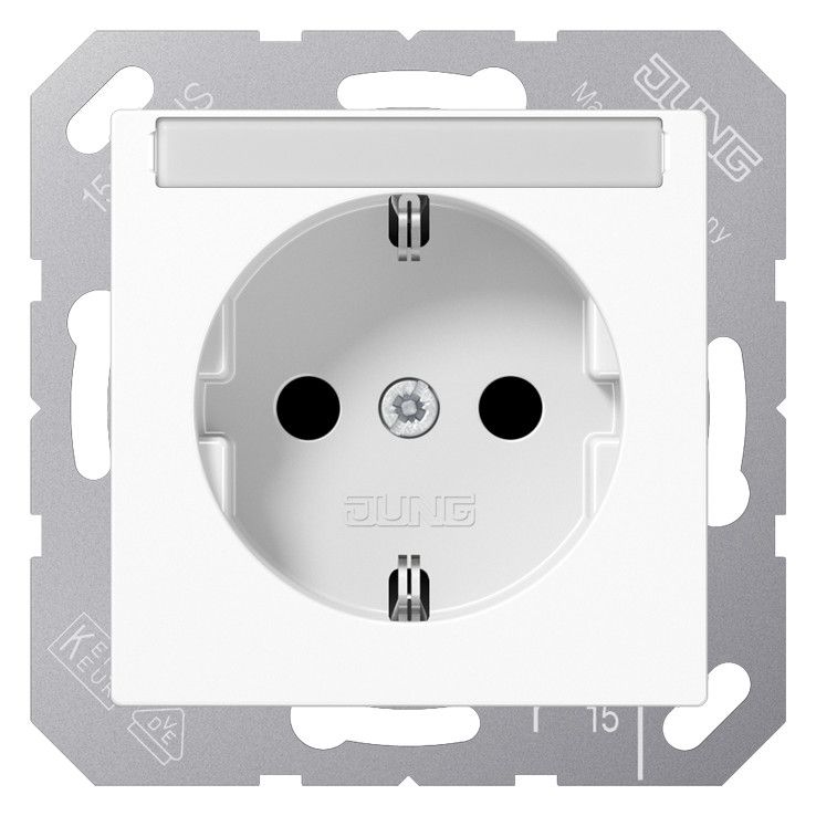 Jung A 1520 BFNA WW SCHUKO-Steckdose 16A 250V SF bruchs.