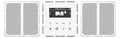Jung DABCD2WW Smart Radio DAB+