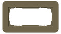 GIRA 1002426 Abdeckrahmen 2f o.Mittelst. E3 Umbra/Anthrazit Soft-Touch