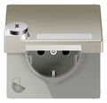 Jung ES 1520 NAKLSL SCHUKO-Steckdose 16A 250V Klappd.SF Sicherh.schloss