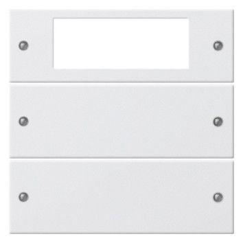 GIRA 219203 Wippenset 2fach Plus System 55 Reinweiß glänzend (lackiert)