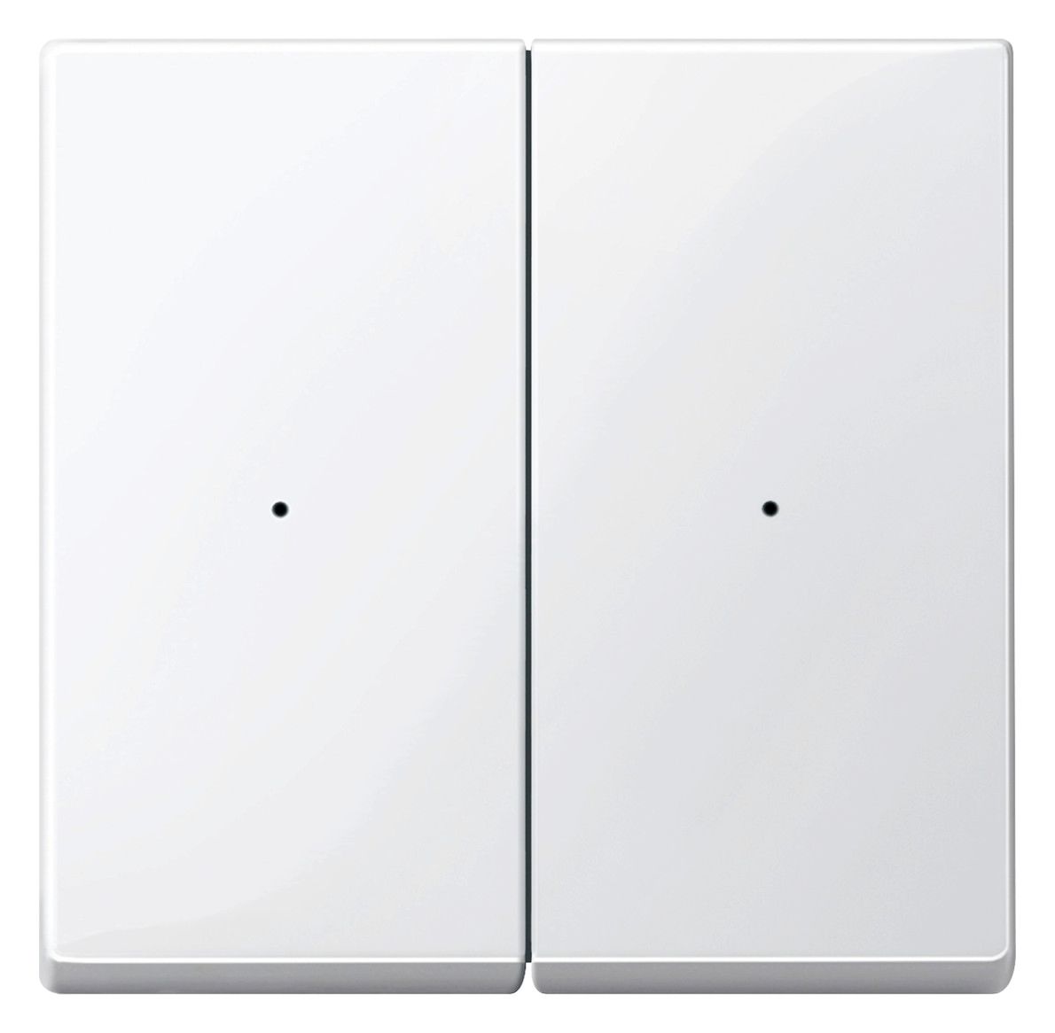 Mert 619219 Wippe f.Tastermodul 2fach polarweiß glänzend System M