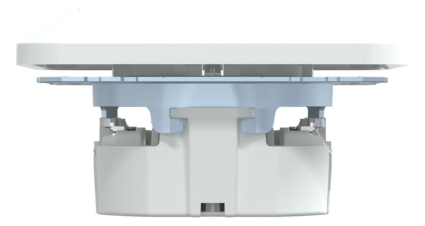 Mert MEG 2301-1025 SCHUKO-Steckdose StK volle Platte aktivweiß glänzend 1-M
