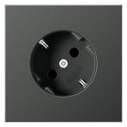 Jung AL2520-45AN SCHUKO Steckdose 45° LS Aluminium anthrazit
