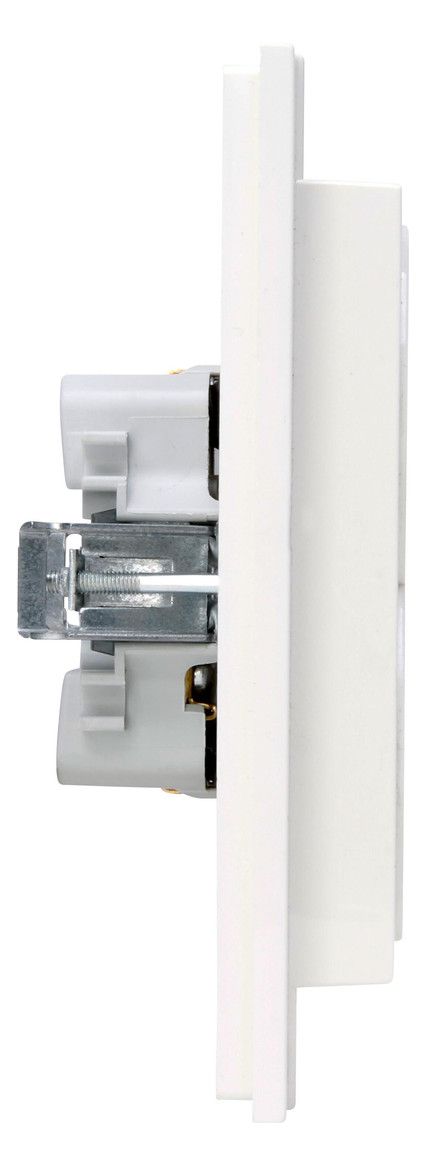 Kopp 940229080 ATHENIS 2f Schuko Steckdose m.Ber.schutz reinweiß