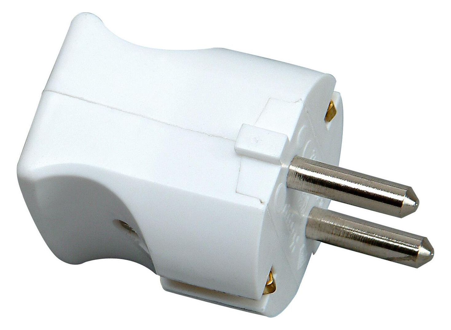Kopp 170202017 Kunststoff Schuko Stecker (Klappstecker) 16A arktisweiß