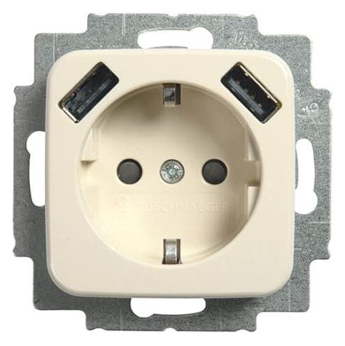 BJ 20 EUCB2USB-212 SCHUKO-/2x USB-Steckdose