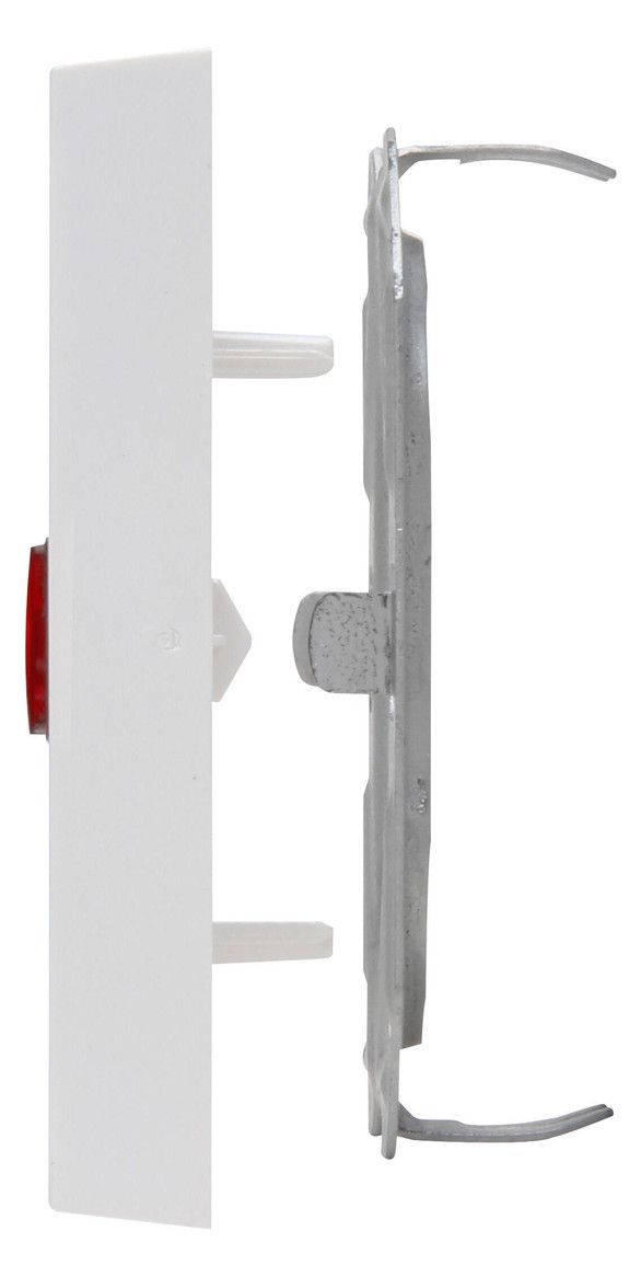 Kopp 491972004 HK07 Flächenwippe 2P m.Linse rot reinweiß