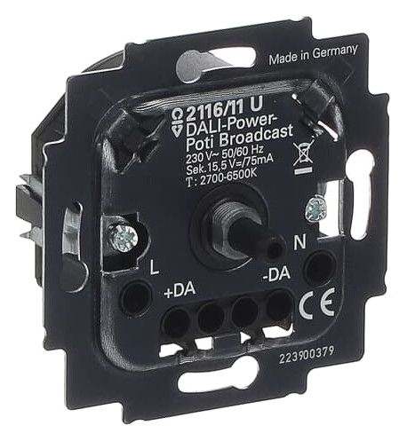 BJ 2116/11U DALI-Power-Potenziometer tunable whiteBC SV m.Netzteil