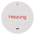 Berker 16212059 Wippe m.Linse u.rtem Aufdruck "Heizung" u."0" R.x pws